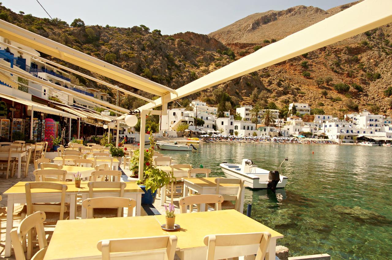 Madares Hotel Loutro Eksteriør billede