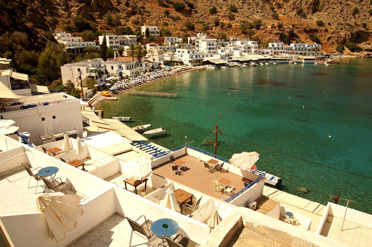 Madares Hotel Loutro Eksteriør billede