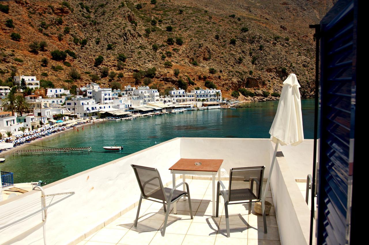 Madares Hotel Loutro Eksteriør billede