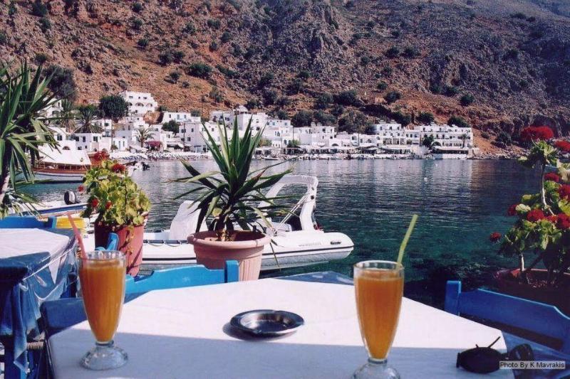 Madares Hotel Loutro Eksteriør billede